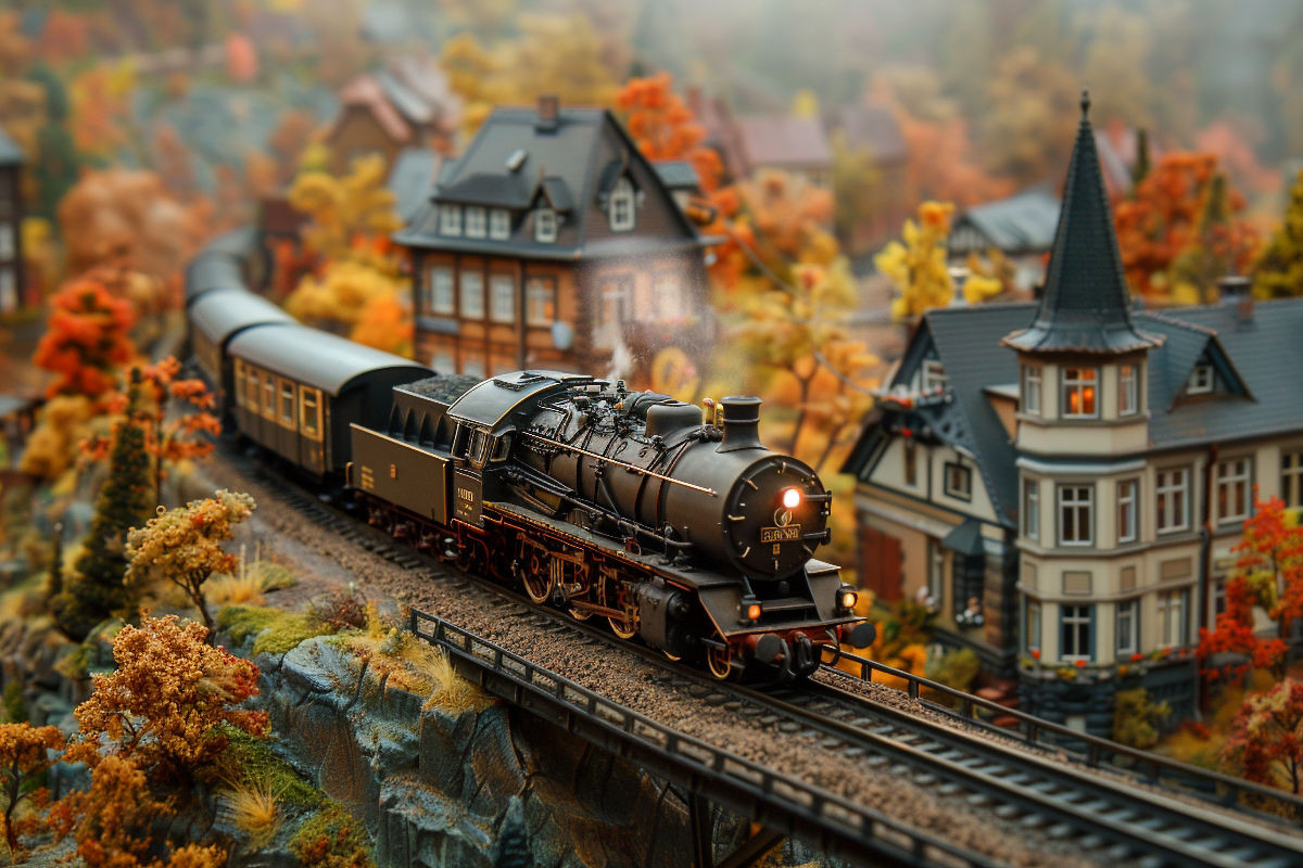 Die Zeit steht still: Einblick in vergangene Epochen - Modelleisenbahn