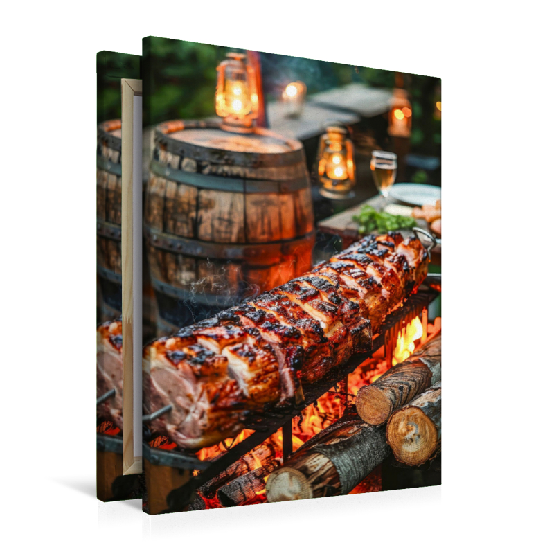 Spanferkel- Spießbraten