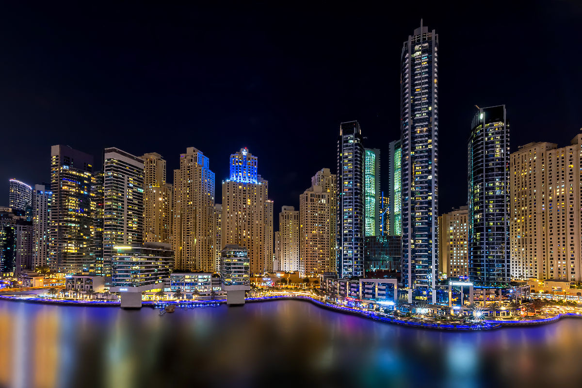 Skyline von Dubai Marina - Dubai