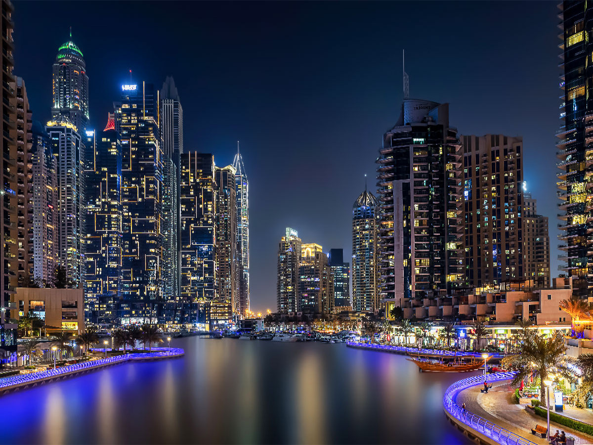 Skyline von Dubai Marina - Dubai