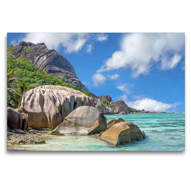 Traumstrand Anse Source d'Argent auf La Digue