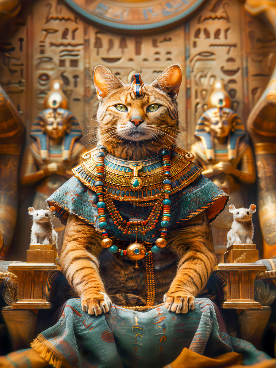 Mauhotep Katze in der faszinierenden Welt der Pharaonen