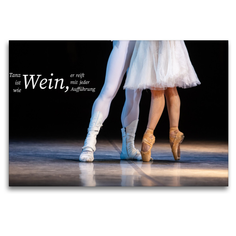 Ein Motiv aus dem Kalender Ballett mit einem Hauch Poesie