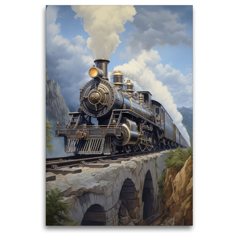 Steampunk locomotives