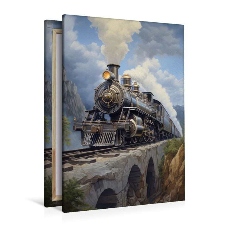 Steampunk locomotives