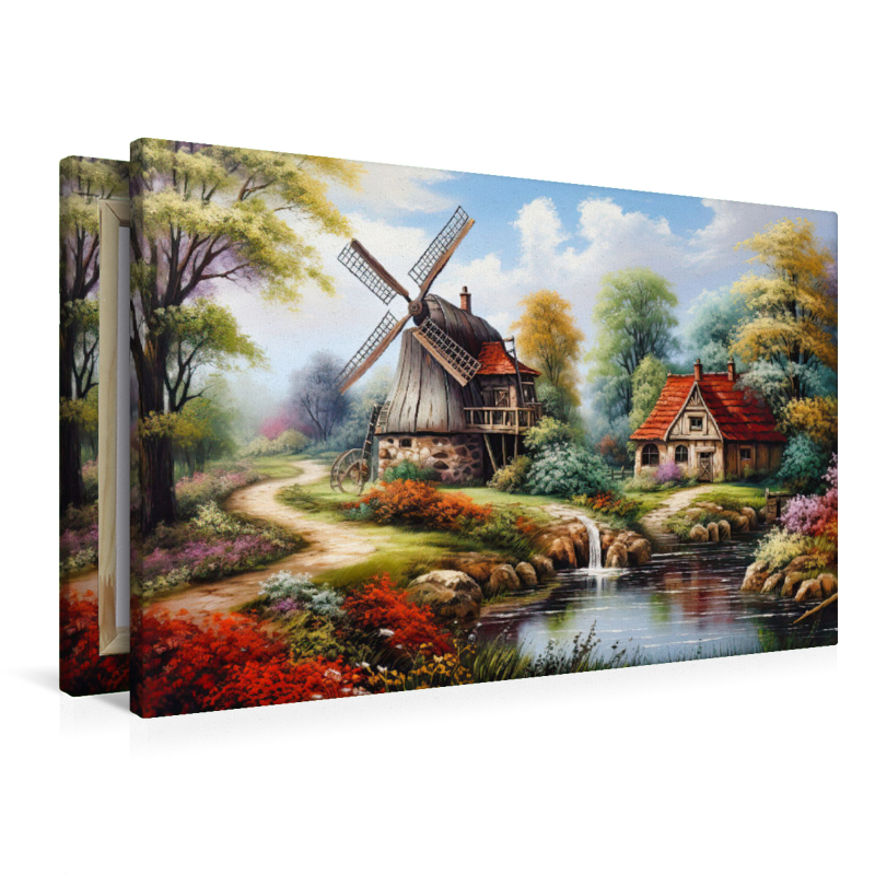 Windmühle am Bach