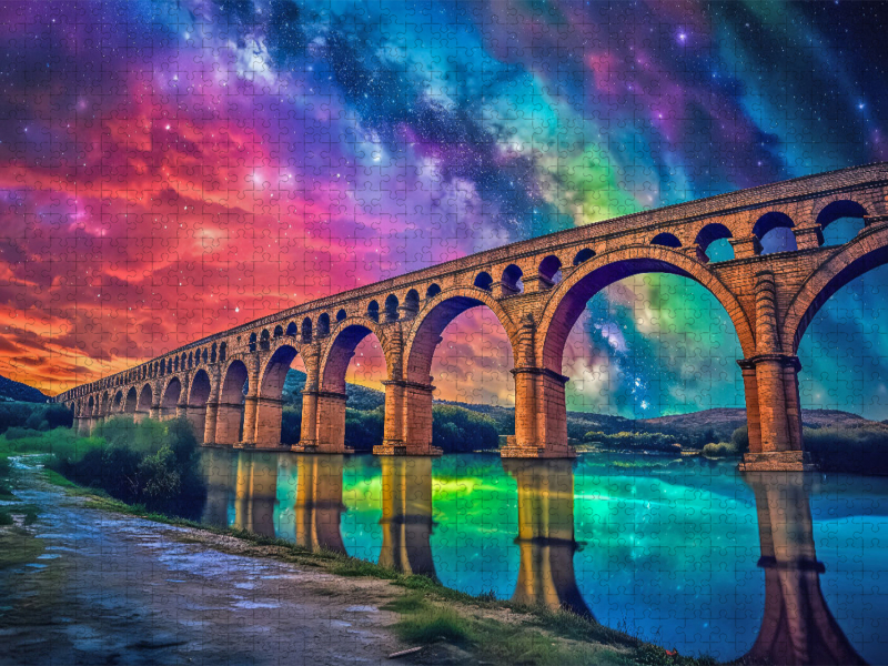 Pont Du Gard Brücke, Frankreich