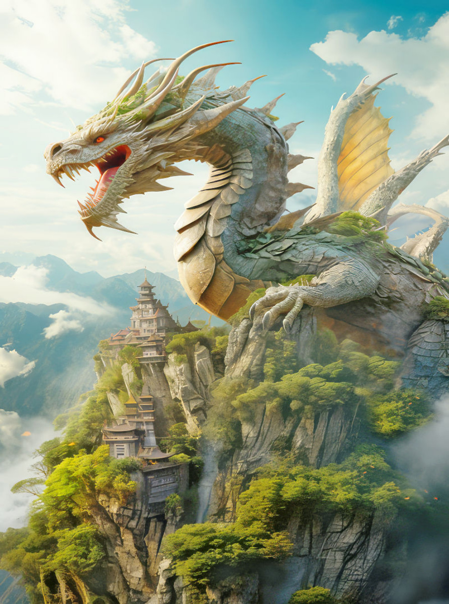 Le pays des légendes du dragon