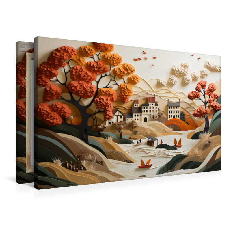 Ein Motiv aus dem Kalender Paper Art