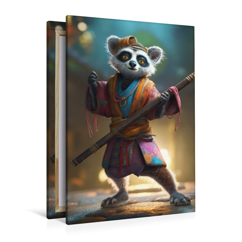 Ein Motiv aus dem Kalender Tierische Samurai - Lemur