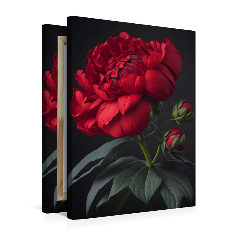 Rote Phantasieblume