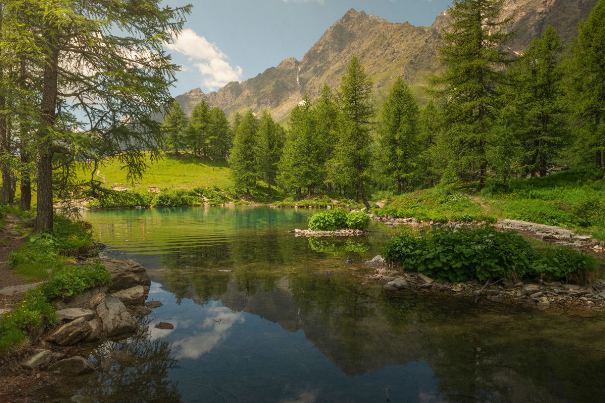 Blauer See, Cervinia