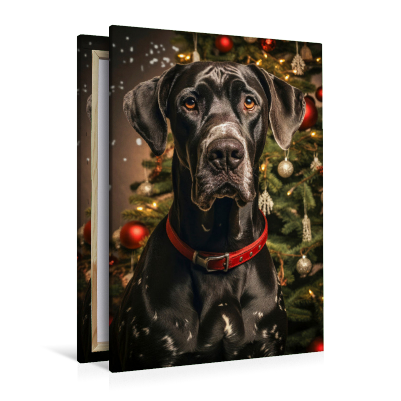 Deutsche Dogge, es weihnachtet