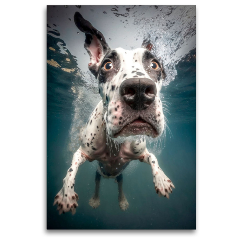 Deutsche Dogge, Schwimmen ist toll