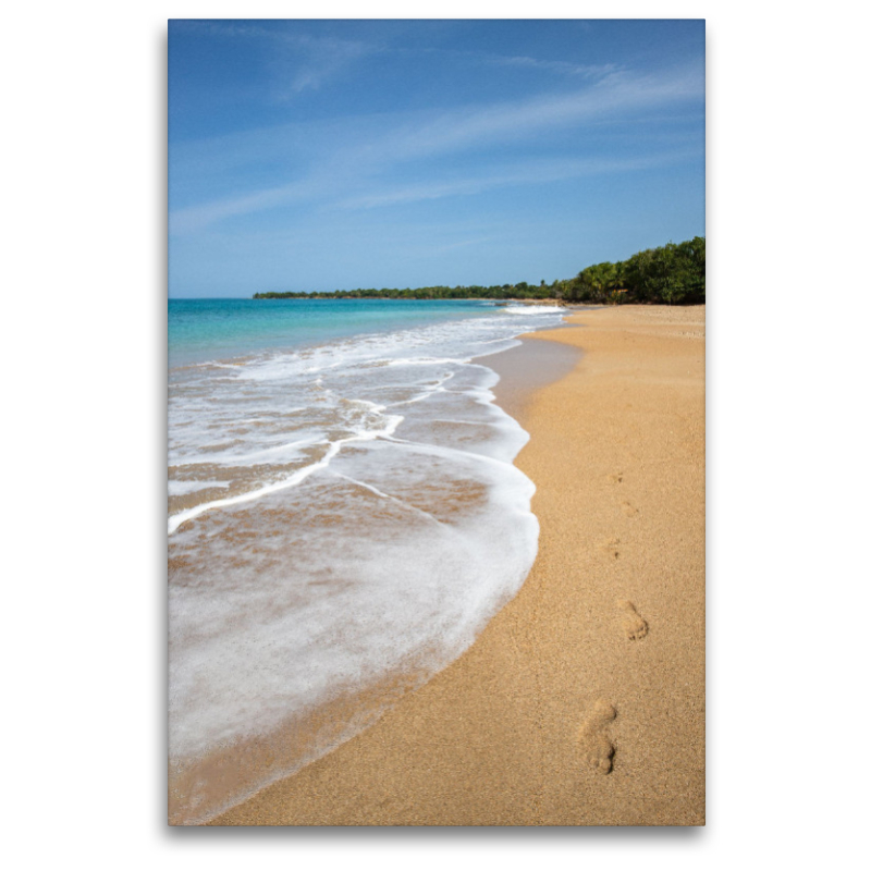 Plage de Clugny, Sandstrand auf Guadeloupe