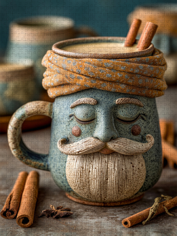 Chai-Guru in Meditation - Entspannter Gewürztee mit Charakter