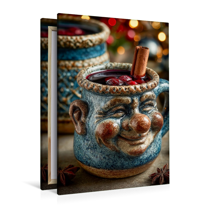 Beschwipste Weihnachtstasse mit Glühwein - Lustiges Wintermotiv