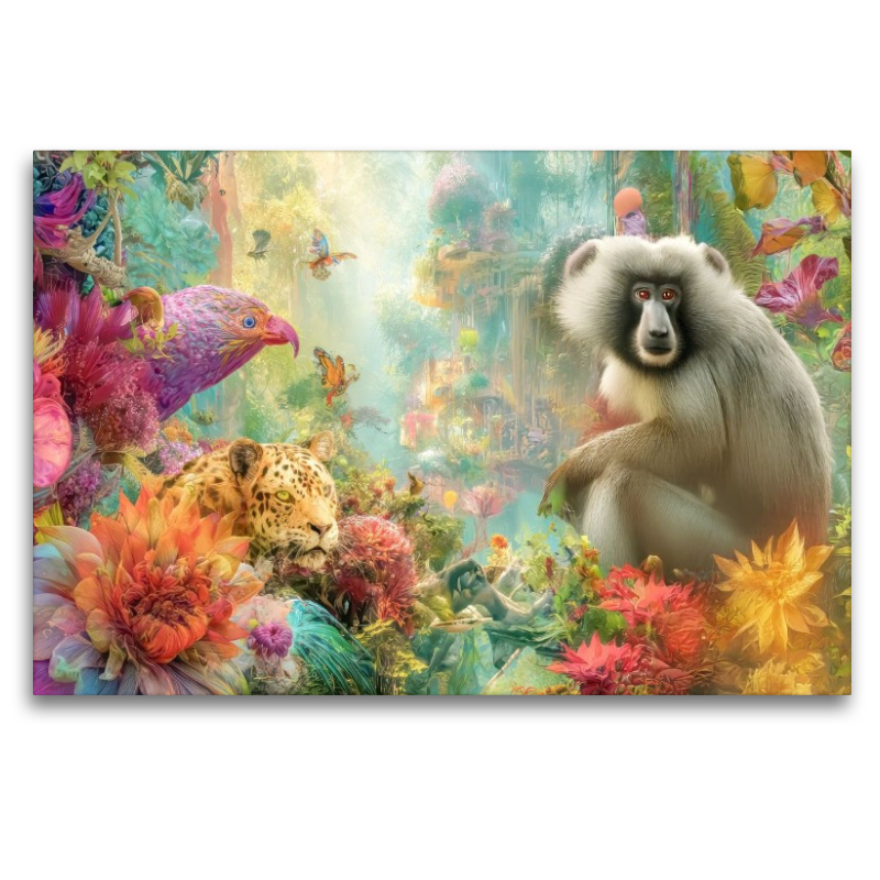 Créatures animales de la jungle