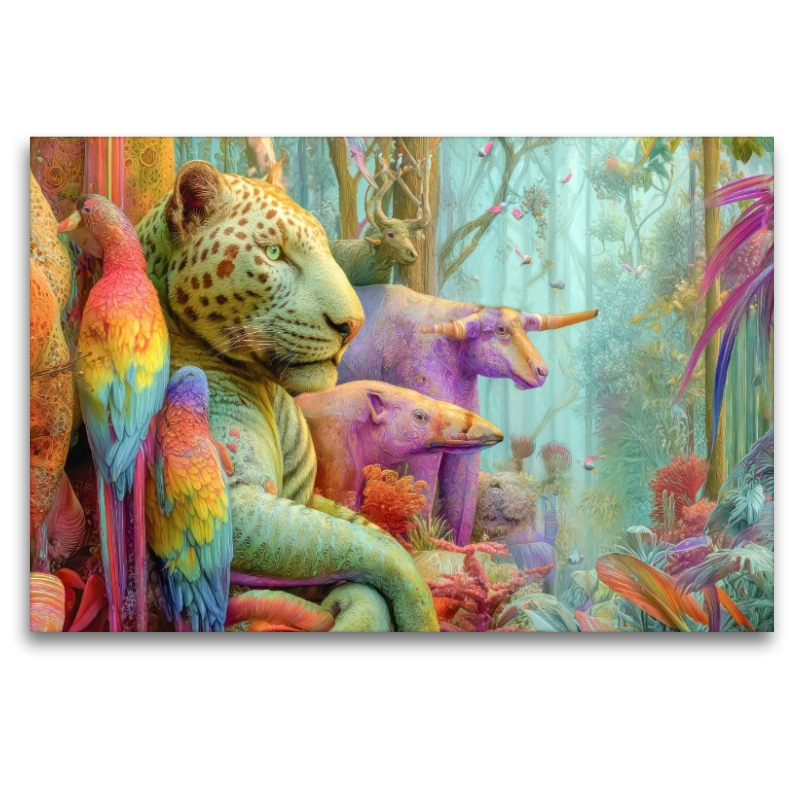 Créatures animales de la jungle