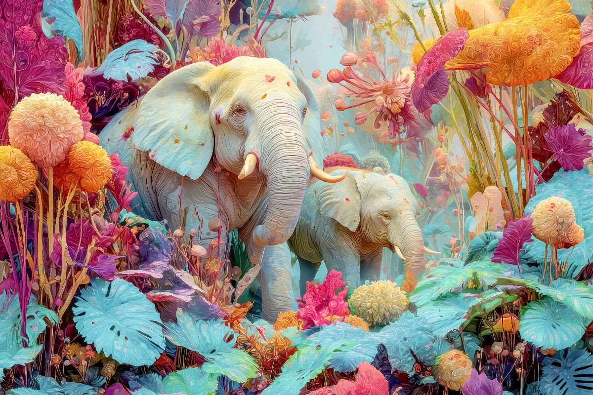Créatures animales de la jungle