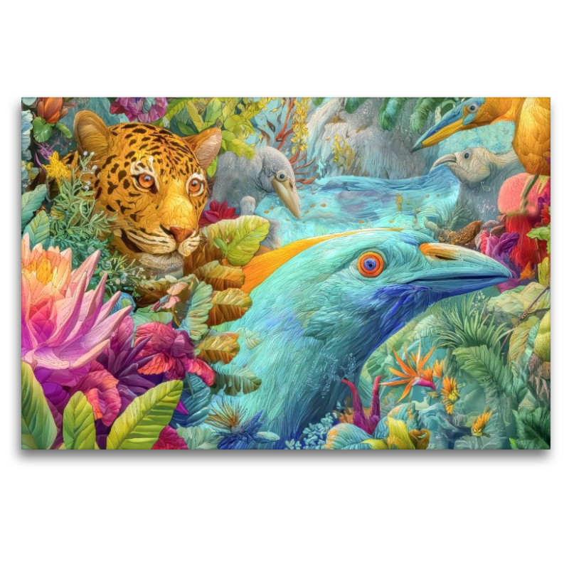 Créatures animales de la jungle