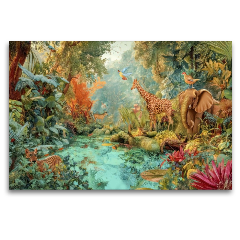 Créatures animales de la jungle