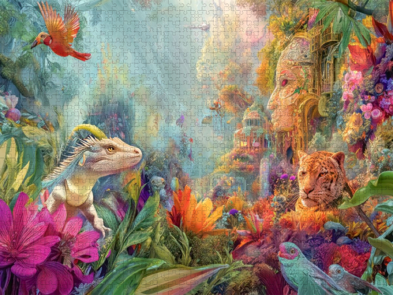 Créatures animales de la jungle