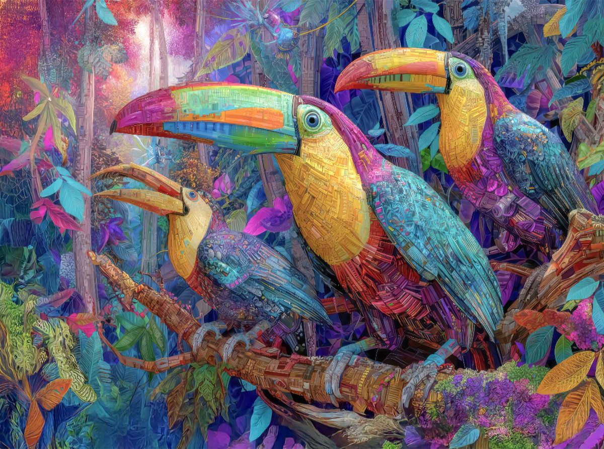 Créatures animales de la jungle
