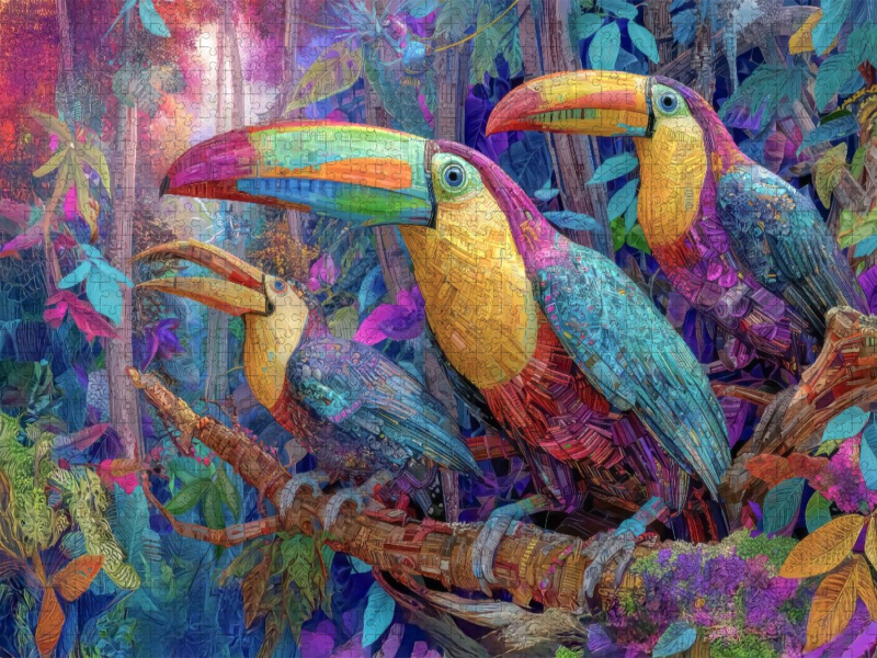 Créatures animales de la jungle