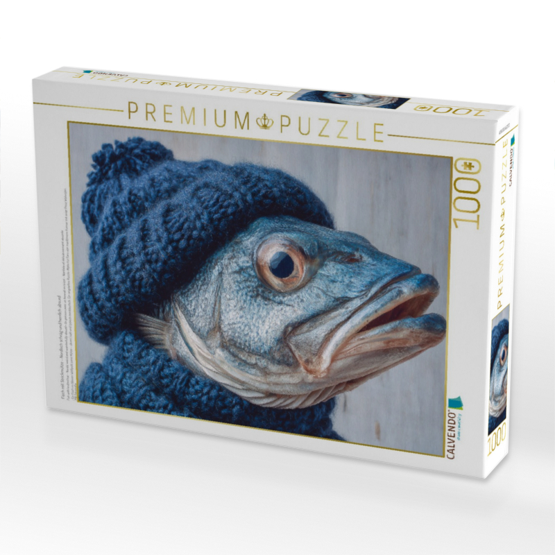 Fisch mit Strickmütze - Nordisch schräg und herrlich absurd