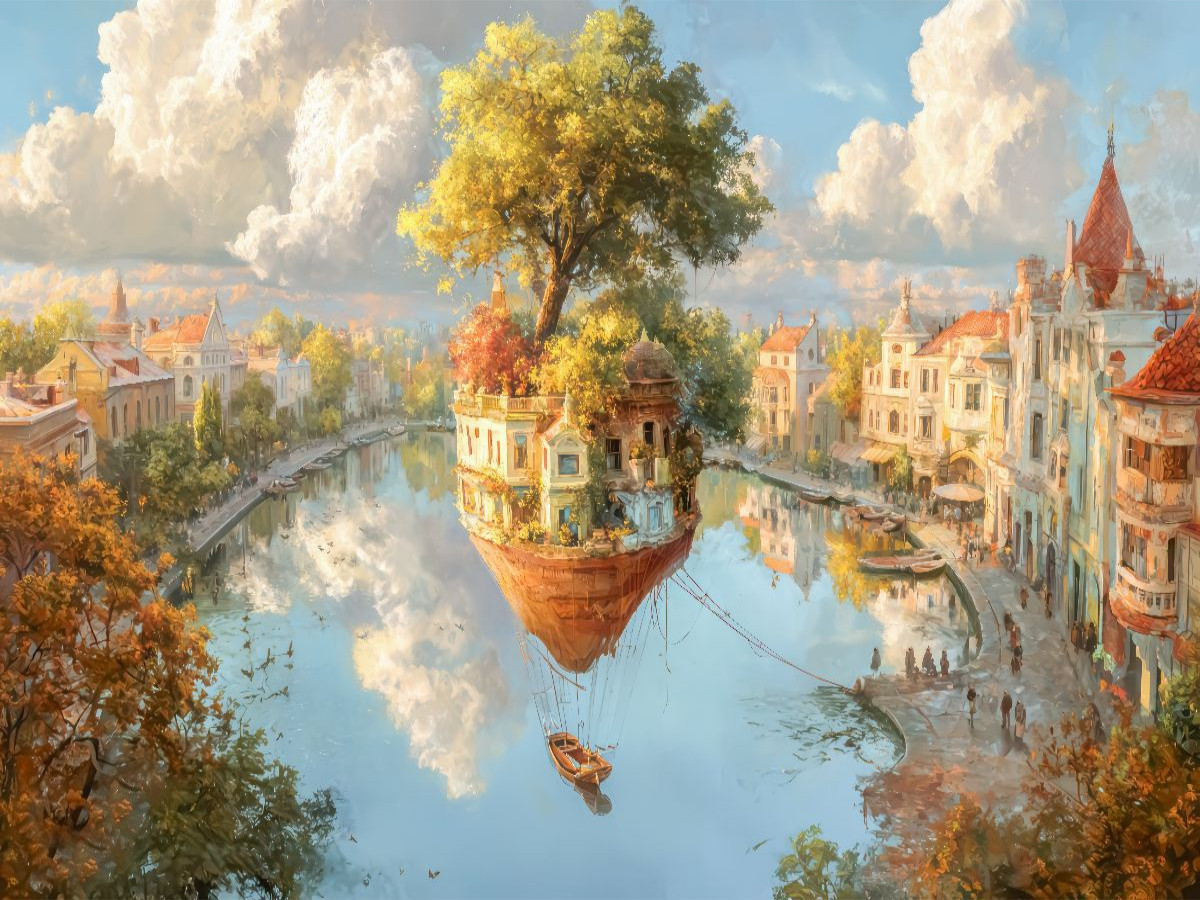 Des mondes fantastiques paradoxaux