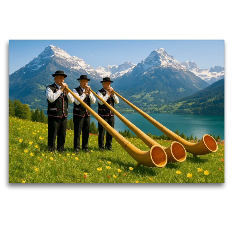 Die Alphornbläser in der Schweiz