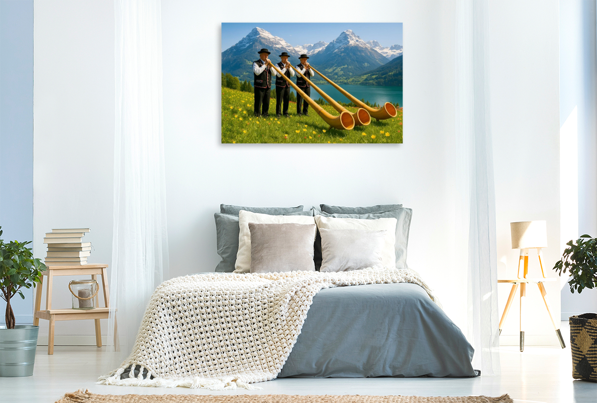 Die Alphornbläser in der Schweiz