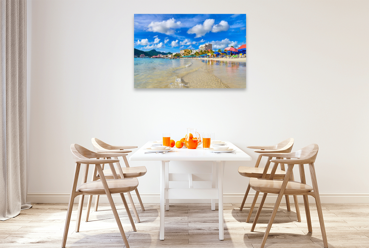 Great Bay Beach in Philipsburg - Karibikflair pur auf St. Maarten