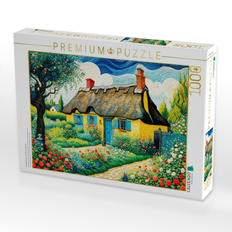 Reetdachhaus mit Bauerngarten