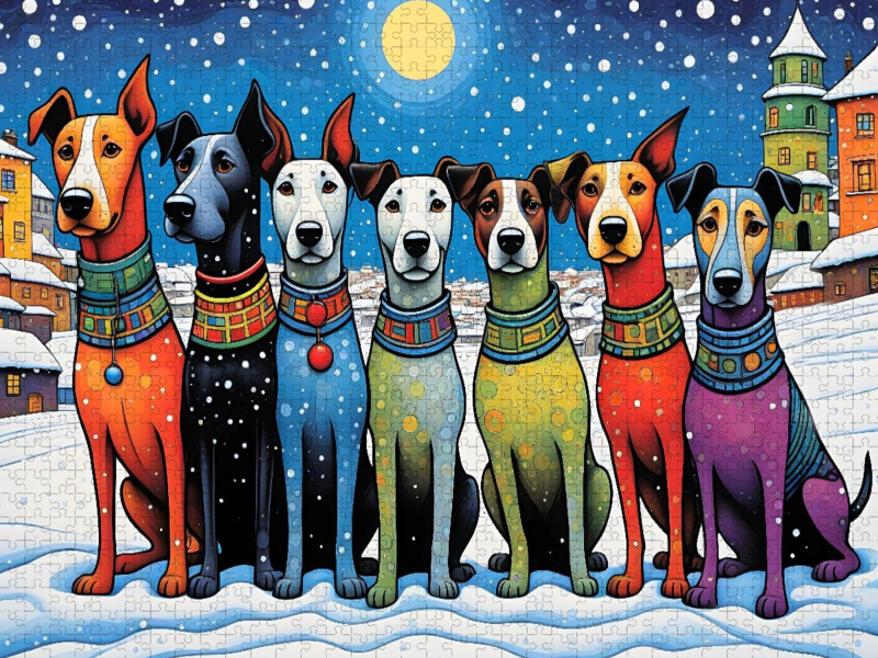 Bunte Hunde - kalte Pfoten, warme Herzen