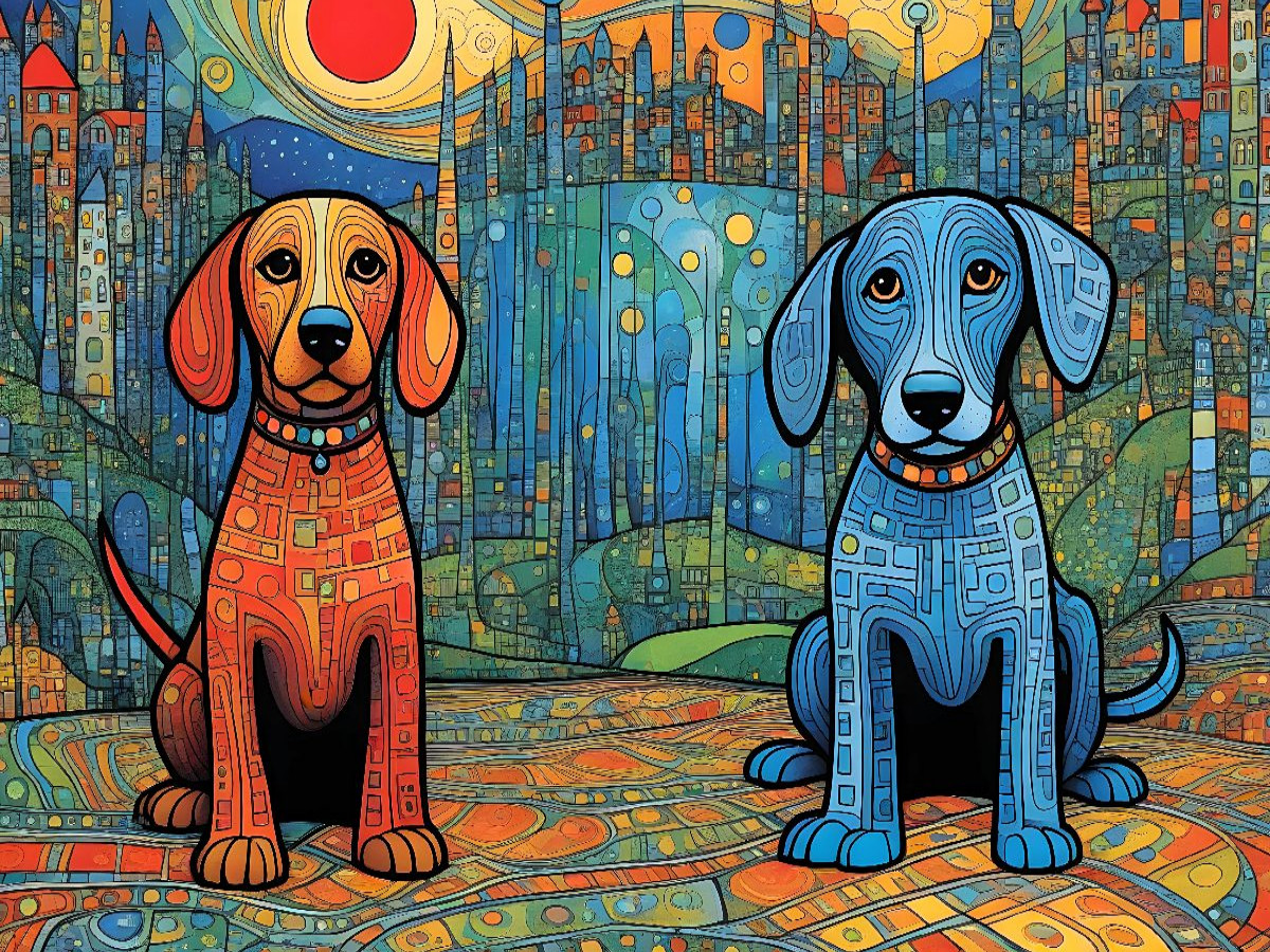 Bunte Hunde - das Leben ist bunt und vielseitig, so wie wir!