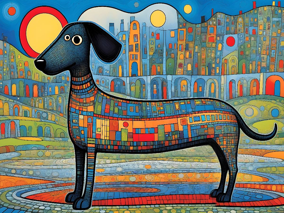 Bunter Hund - anders sein ist cool!