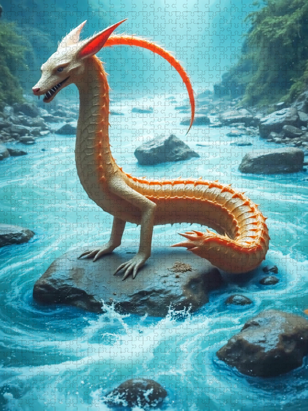 Nguruvilu, krokodilähnliches Wasserfuchsmonster
