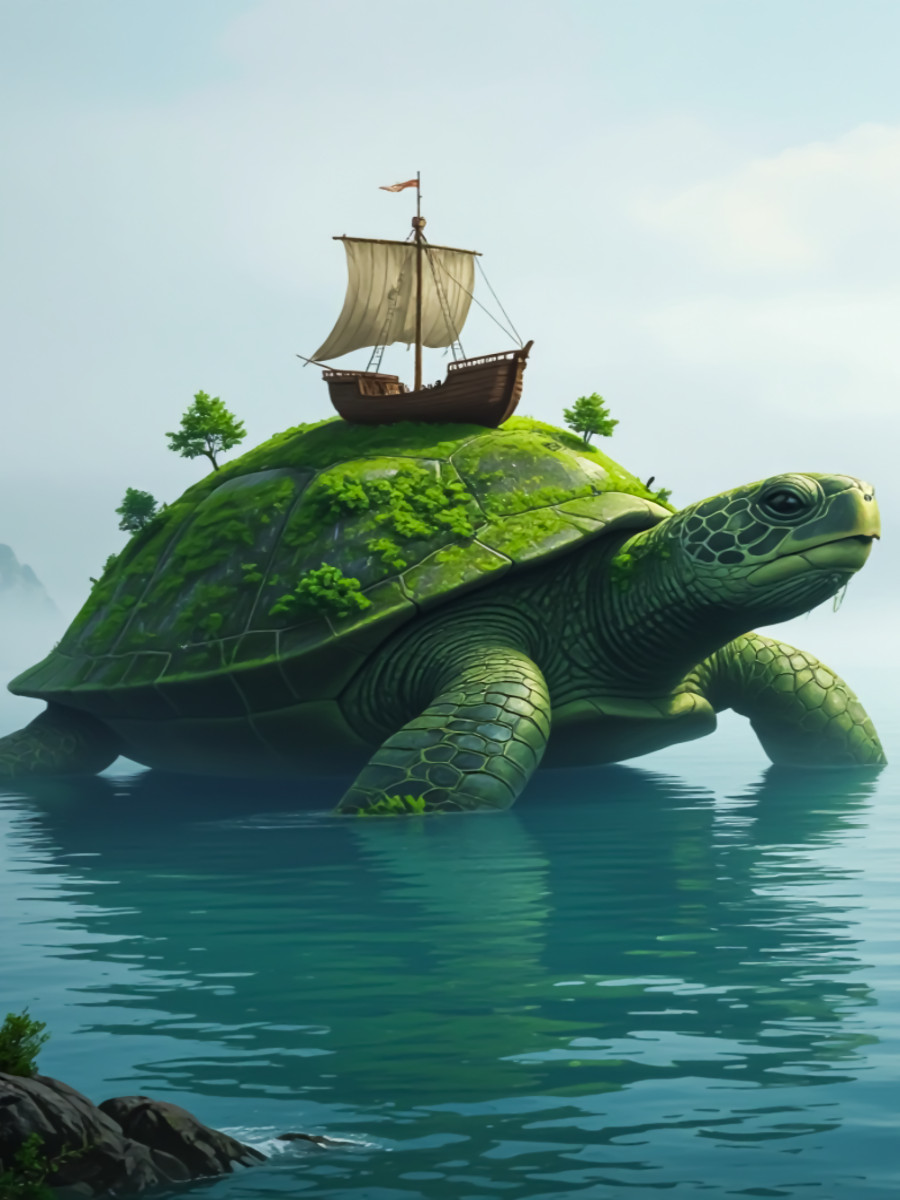 Aspidochelone, aus der Mittelalterliche Mythologie
