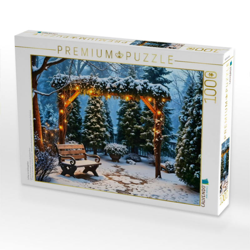 Lichter im Wintergarten