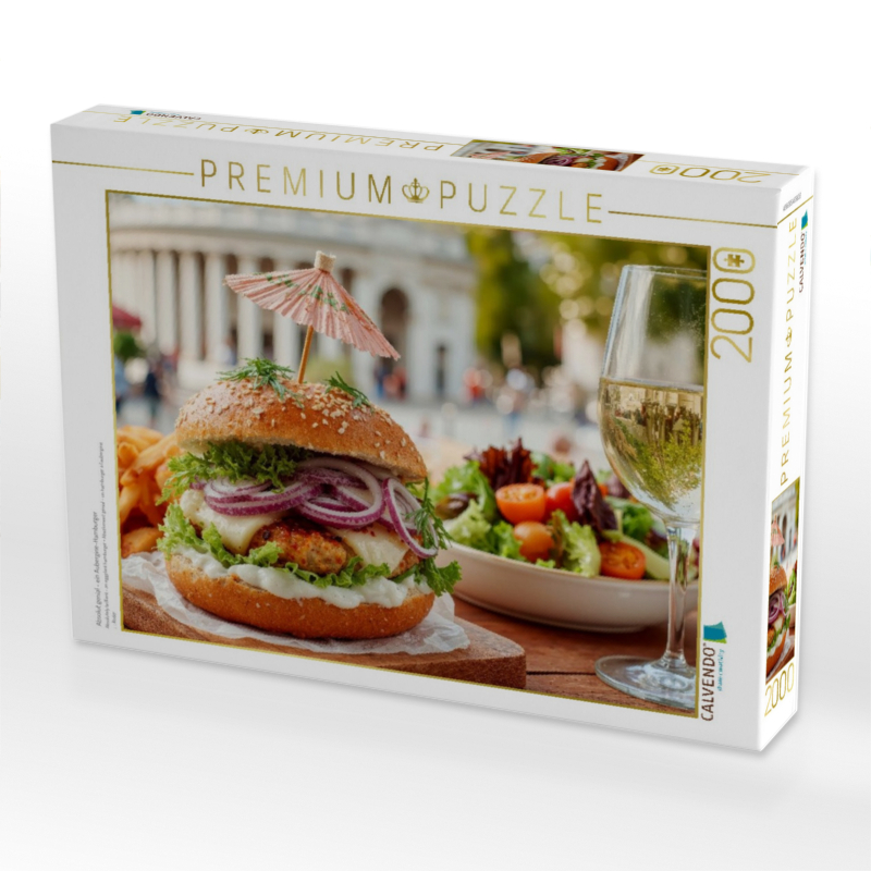 Absolut genial - ein Aubergine-Hamburger