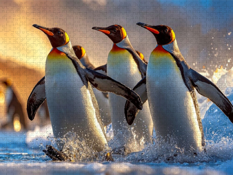 Im Watschelgang aus dem Meer
