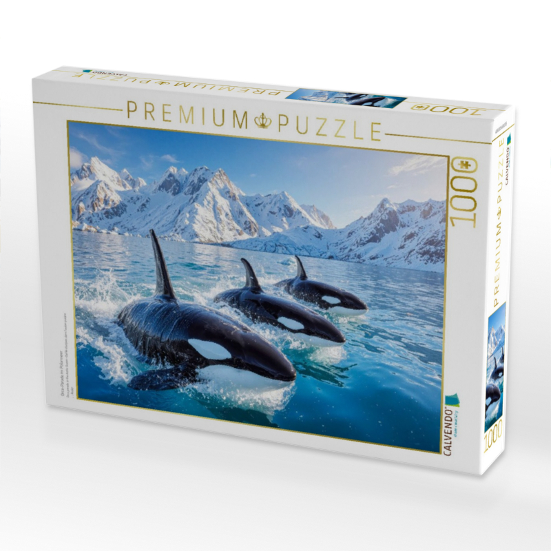 Orca-Parade im Polarmeer