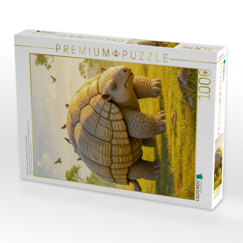 Glyptodon, gepanzerter Riesen-Gürteltierverwandter