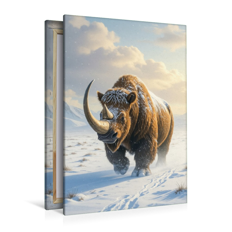 Das Wollnashorn im Eis