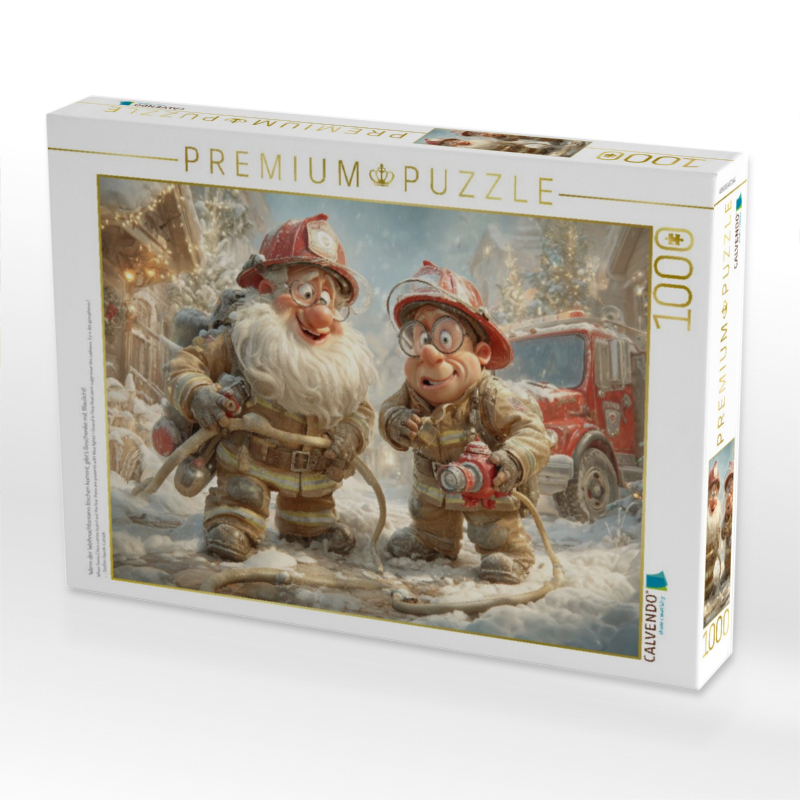 Wenn der Weihnachtsmann löschen kommt, gibt’s Geschenke mit Blaulicht!