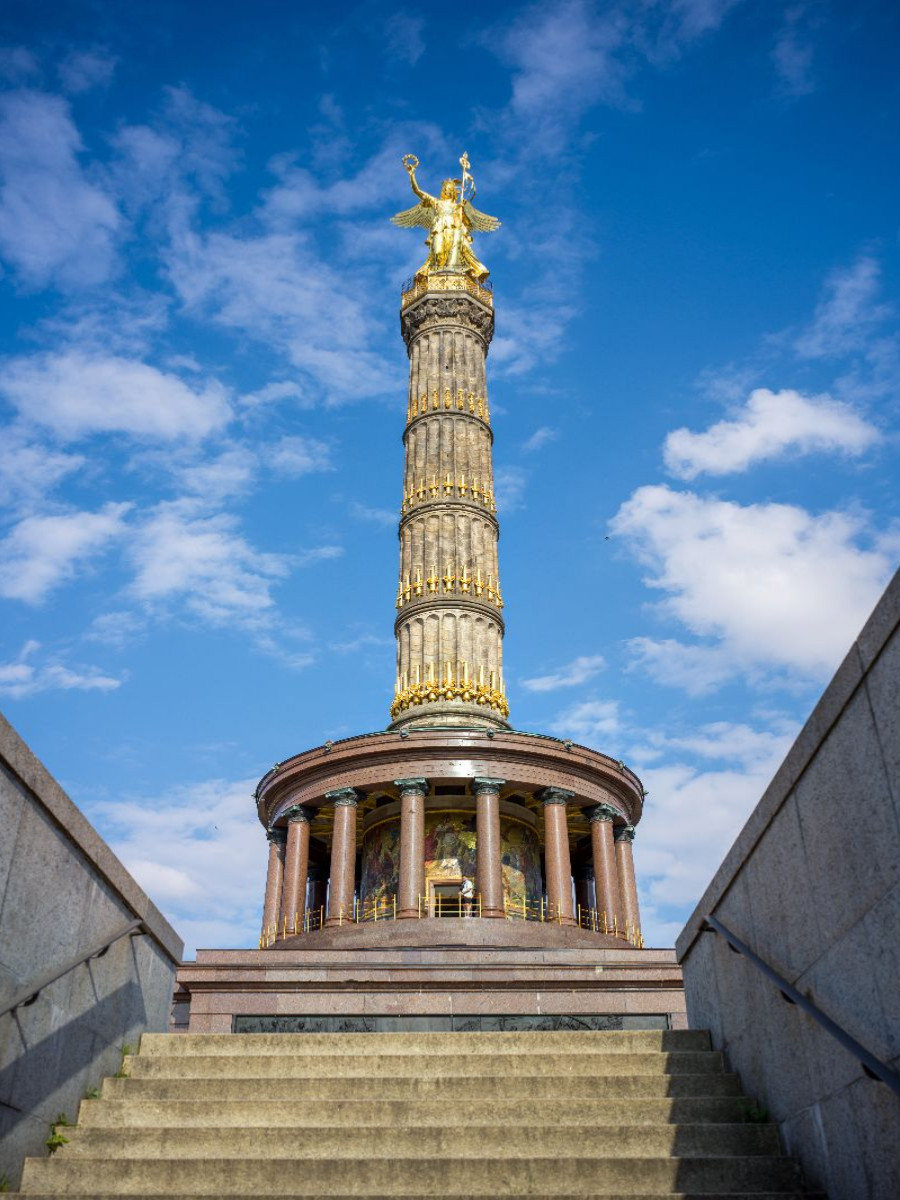 Berlin - Goldelse auf der Siegessäule