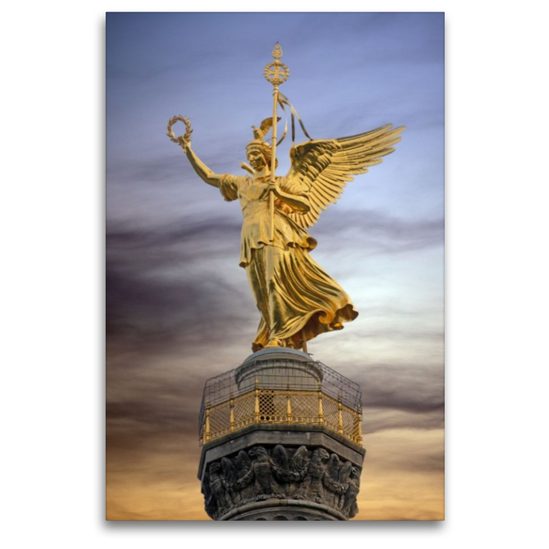 Berlin - Goldelse auf der Siegessäule