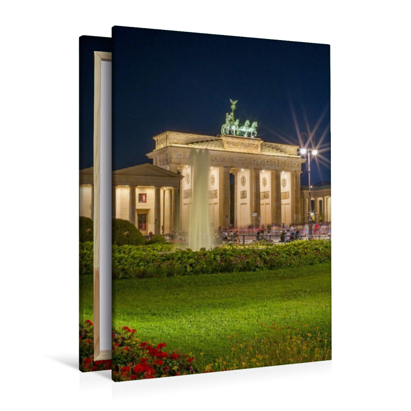 Berlin - Brandenburger Tor bei Nacht